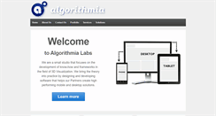 Desktop Screenshot of algorithmia.net